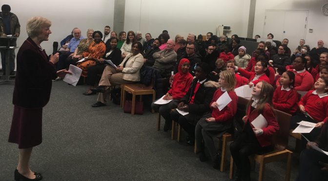 Fishermead Citizens  Assembly with Lord Lieutenant 23.2.23