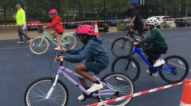 Loughton School reaches Bikeability Olympics final