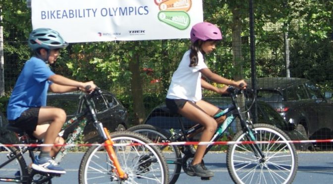 Bushfield School wins Bikeability Olympics final