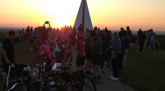Cyclists celebrate Midsummer Solstice 2025